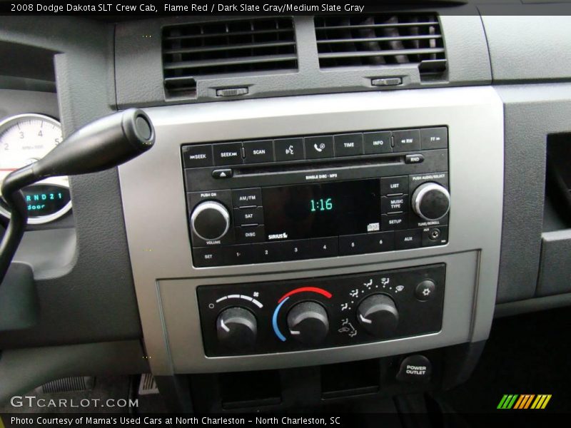 Flame Red / Dark Slate Gray/Medium Slate Gray 2008 Dodge Dakota SLT Crew Cab
