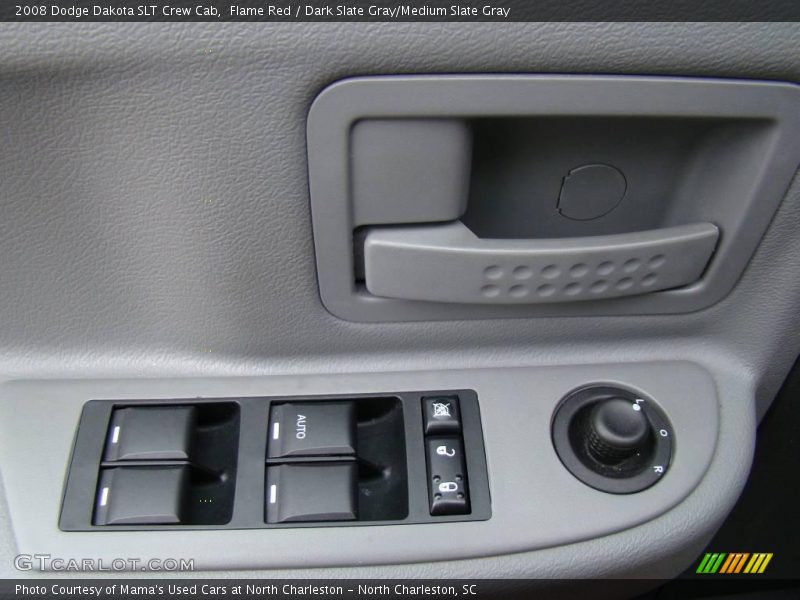 Flame Red / Dark Slate Gray/Medium Slate Gray 2008 Dodge Dakota SLT Crew Cab
