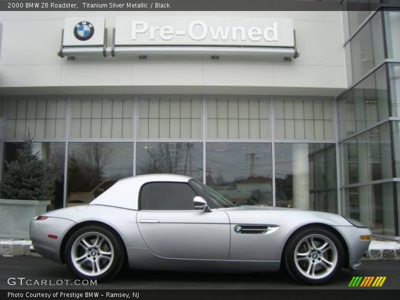 Titanium Silver Metallic / Black 2000 BMW Z8 Roadster