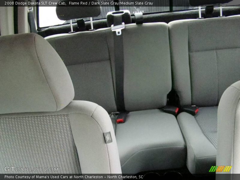 Flame Red / Dark Slate Gray/Medium Slate Gray 2008 Dodge Dakota SLT Crew Cab