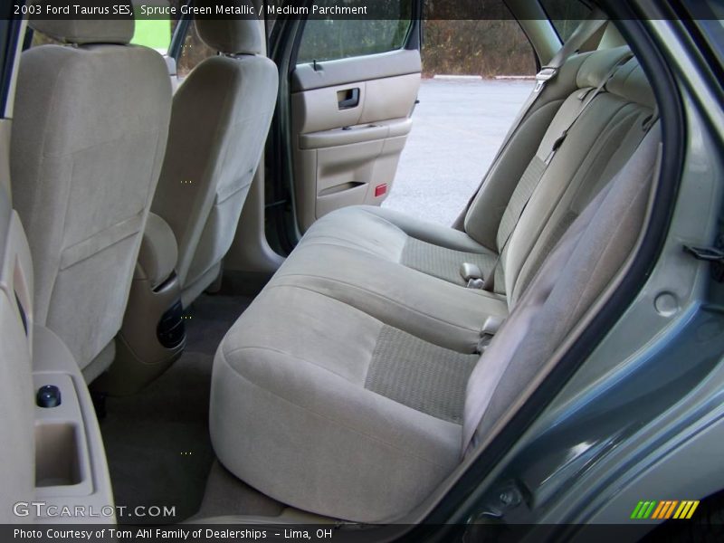 Spruce Green Metallic / Medium Parchment 2003 Ford Taurus SES