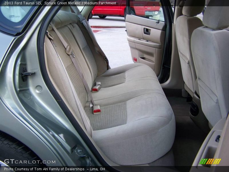 Spruce Green Metallic / Medium Parchment 2003 Ford Taurus SES