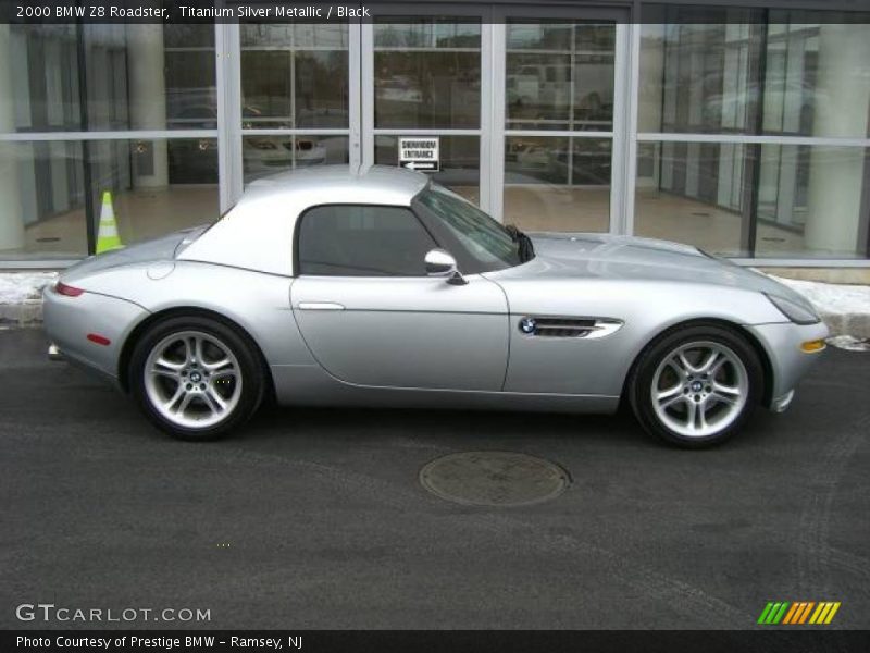 Titanium Silver Metallic / Black 2000 BMW Z8 Roadster