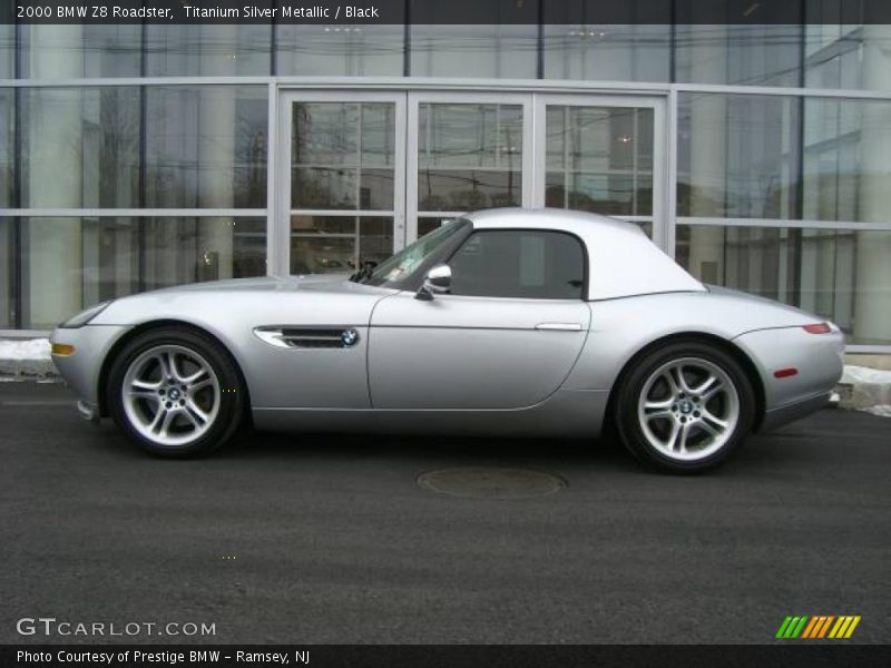 Titanium Silver Metallic / Black 2000 BMW Z8 Roadster