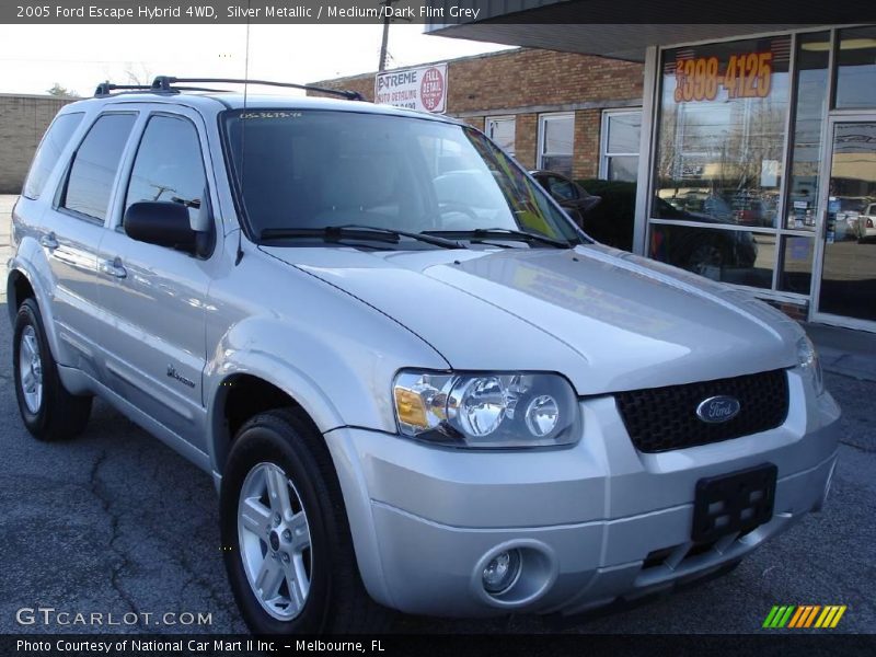 Silver Metallic / Medium/Dark Flint Grey 2005 Ford Escape Hybrid 4WD