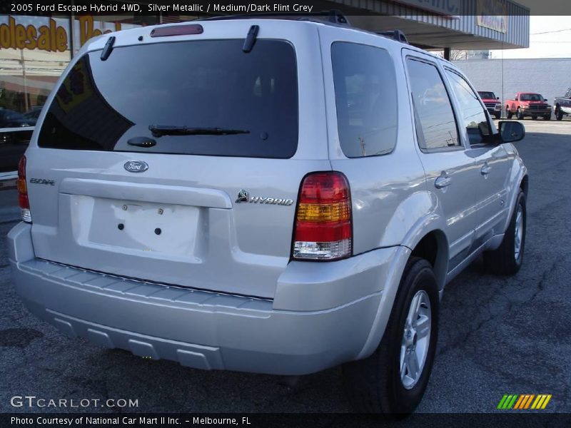 Silver Metallic / Medium/Dark Flint Grey 2005 Ford Escape Hybrid 4WD