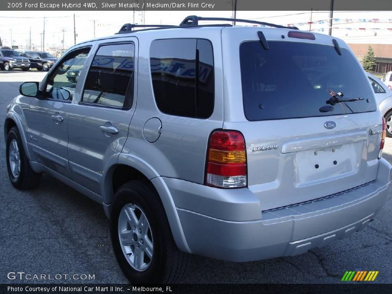 Silver Metallic / Medium/Dark Flint Grey 2005 Ford Escape Hybrid 4WD
