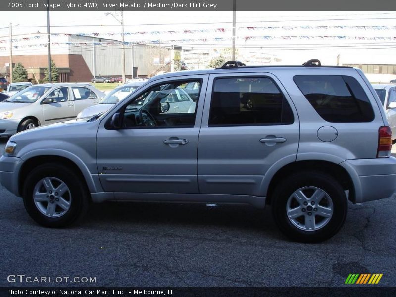 Silver Metallic / Medium/Dark Flint Grey 2005 Ford Escape Hybrid 4WD