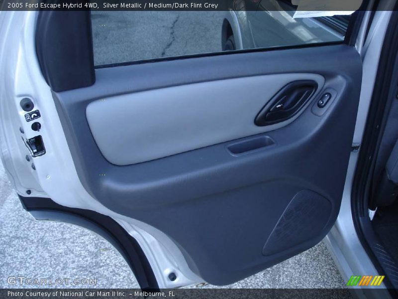 Silver Metallic / Medium/Dark Flint Grey 2005 Ford Escape Hybrid 4WD