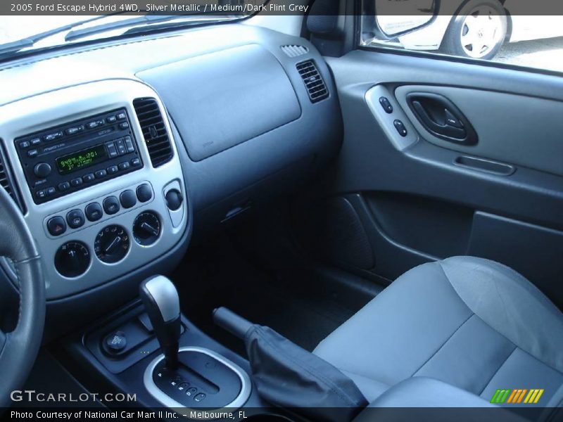 Silver Metallic / Medium/Dark Flint Grey 2005 Ford Escape Hybrid 4WD