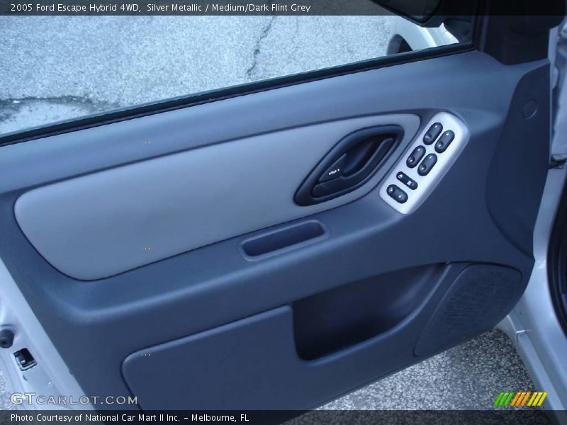 Silver Metallic / Medium/Dark Flint Grey 2005 Ford Escape Hybrid 4WD