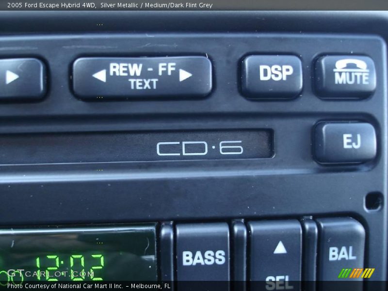 Silver Metallic / Medium/Dark Flint Grey 2005 Ford Escape Hybrid 4WD