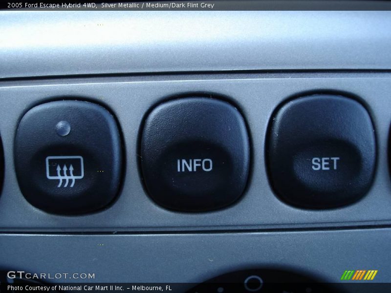 Silver Metallic / Medium/Dark Flint Grey 2005 Ford Escape Hybrid 4WD