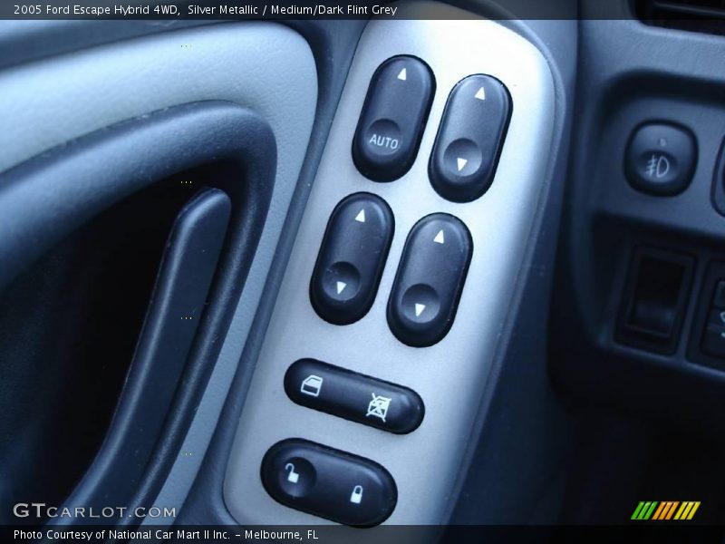 Silver Metallic / Medium/Dark Flint Grey 2005 Ford Escape Hybrid 4WD