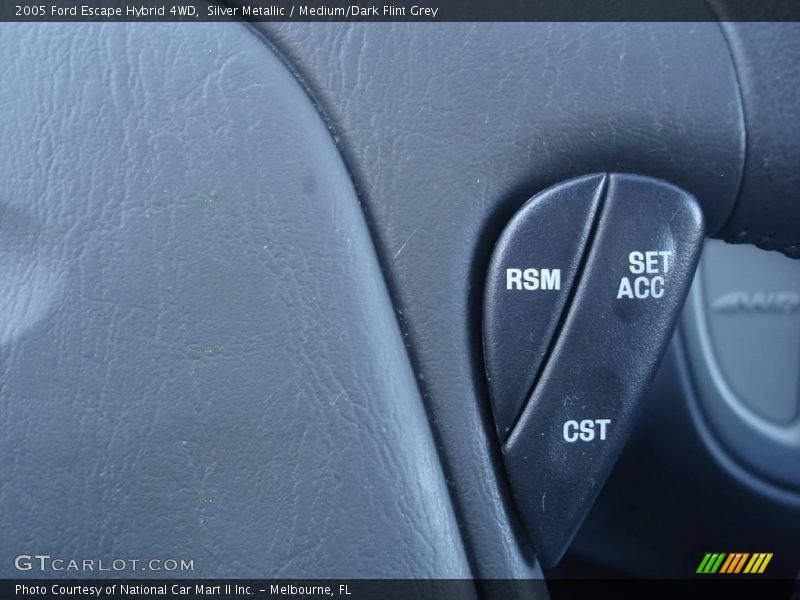 Silver Metallic / Medium/Dark Flint Grey 2005 Ford Escape Hybrid 4WD