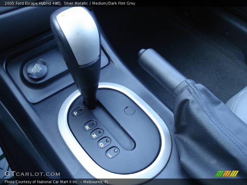 Silver Metallic / Medium/Dark Flint Grey 2005 Ford Escape Hybrid 4WD