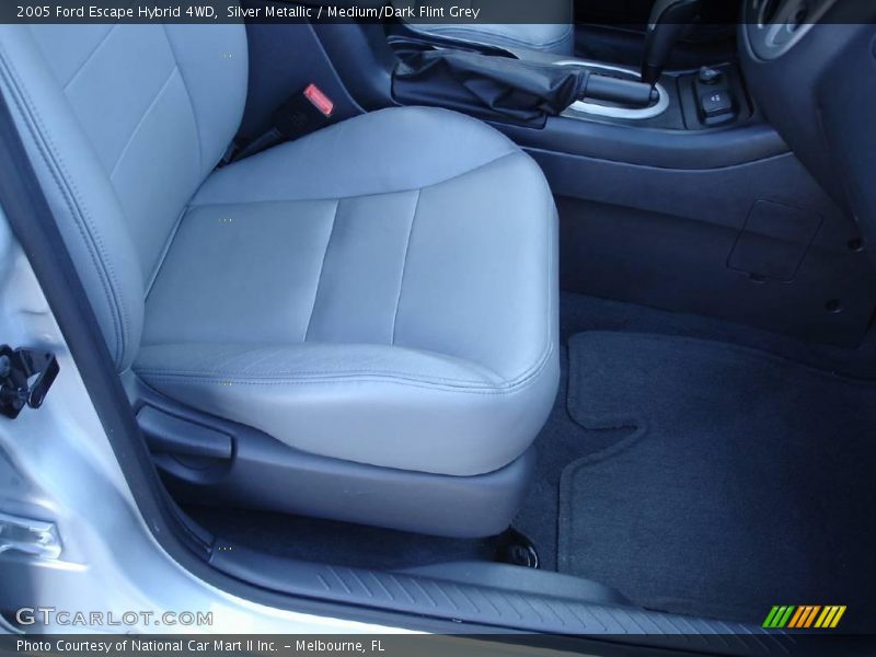 Silver Metallic / Medium/Dark Flint Grey 2005 Ford Escape Hybrid 4WD