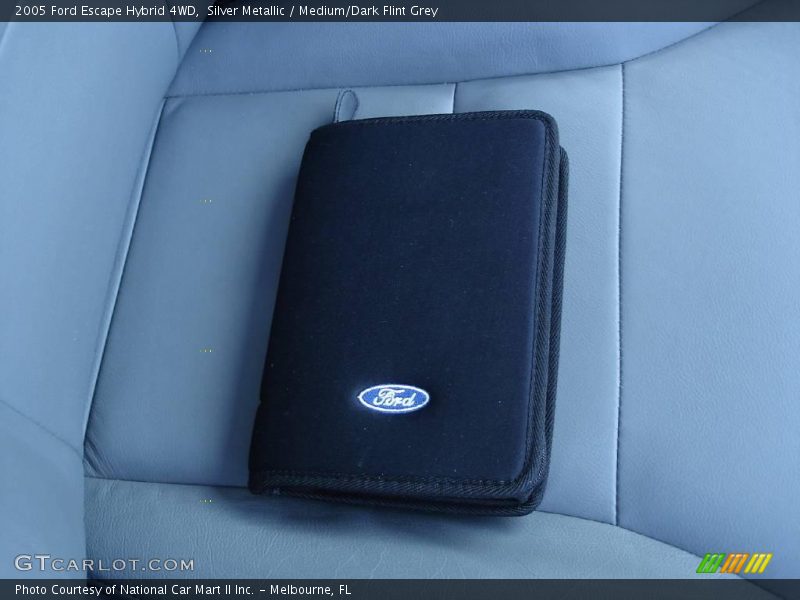 Silver Metallic / Medium/Dark Flint Grey 2005 Ford Escape Hybrid 4WD