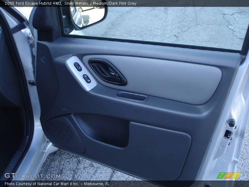 Silver Metallic / Medium/Dark Flint Grey 2005 Ford Escape Hybrid 4WD