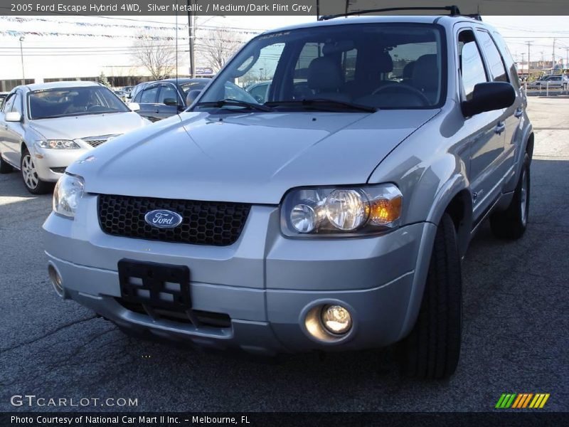 Silver Metallic / Medium/Dark Flint Grey 2005 Ford Escape Hybrid 4WD