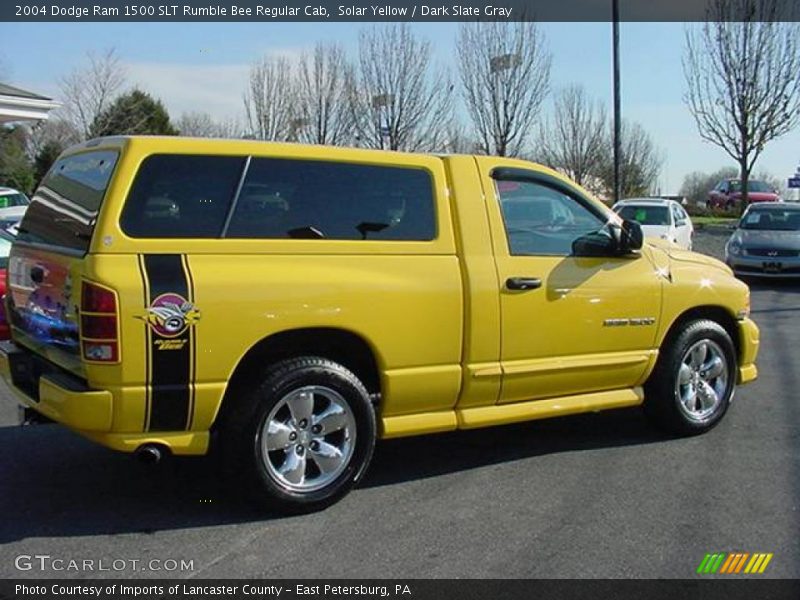 Solar Yellow / Dark Slate Gray 2004 Dodge Ram 1500 SLT Rumble Bee Regular Cab