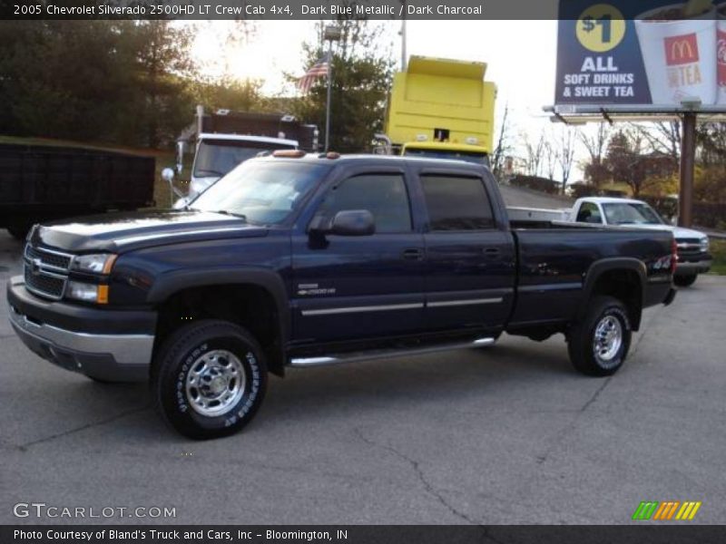 Dark Blue Metallic / Dark Charcoal 2005 Chevrolet Silverado 2500HD LT Crew Cab 4x4