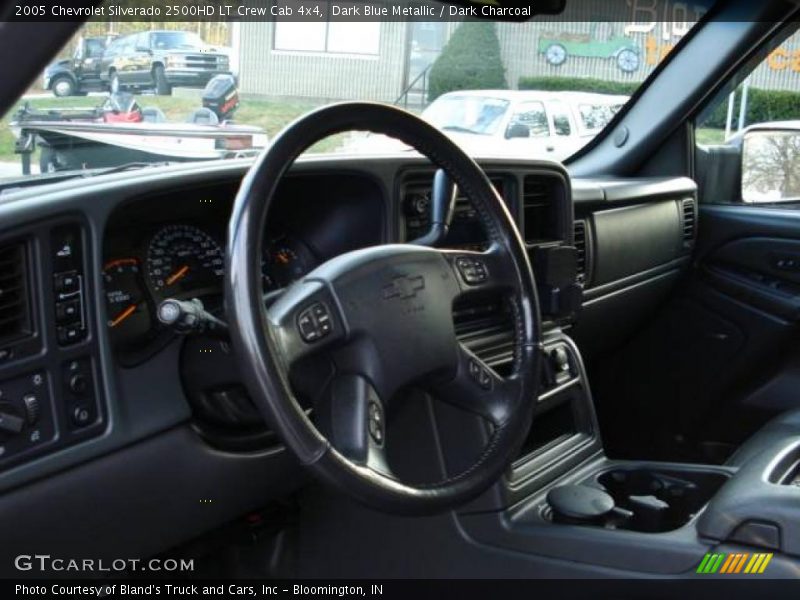 Dark Blue Metallic / Dark Charcoal 2005 Chevrolet Silverado 2500HD LT Crew Cab 4x4