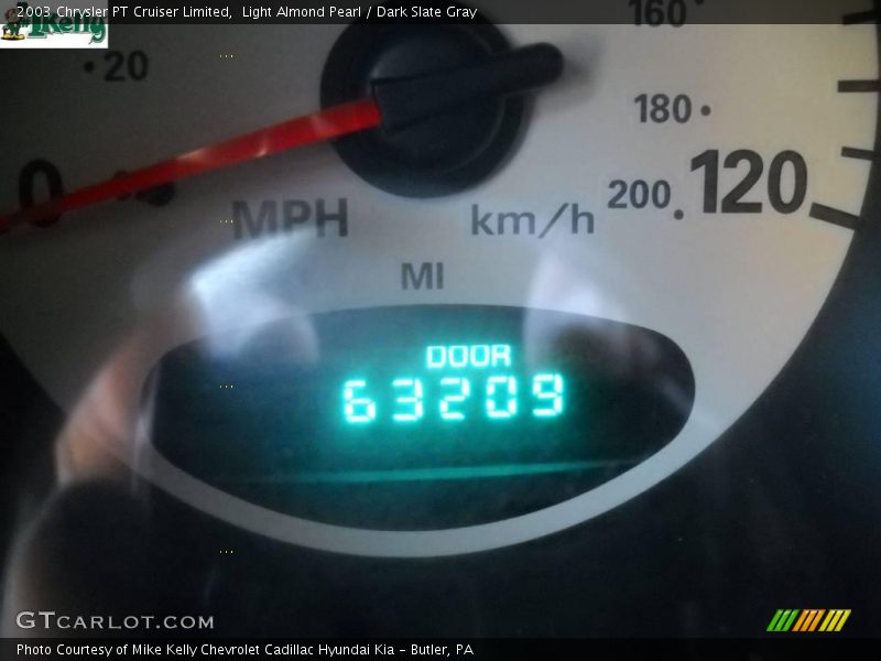 Light Almond Pearl / Dark Slate Gray 2003 Chrysler PT Cruiser Limited