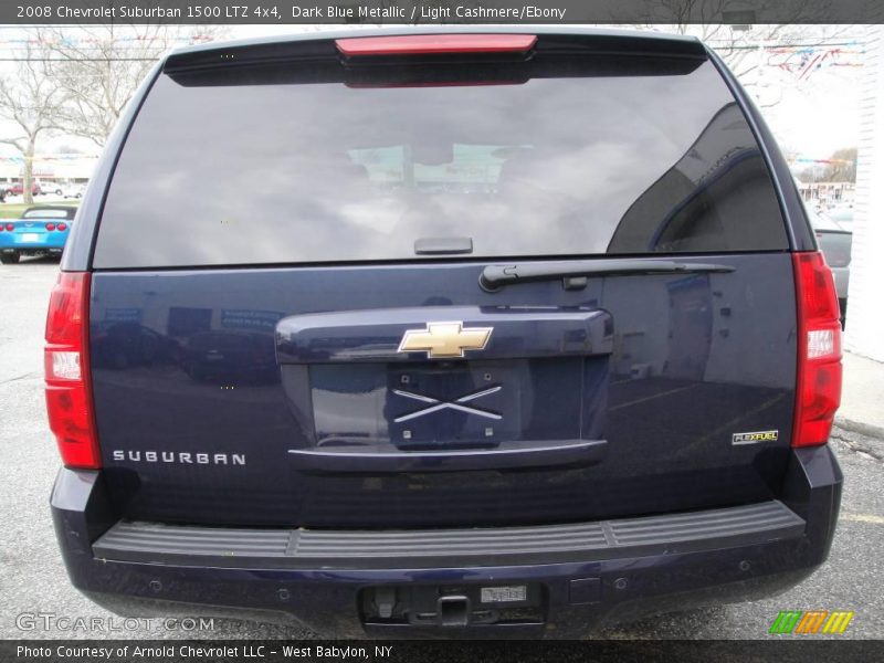 Dark Blue Metallic / Light Cashmere/Ebony 2008 Chevrolet Suburban 1500 LTZ 4x4