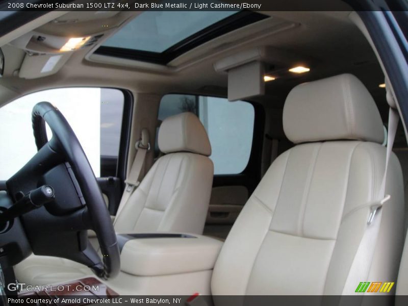 Dark Blue Metallic / Light Cashmere/Ebony 2008 Chevrolet Suburban 1500 LTZ 4x4