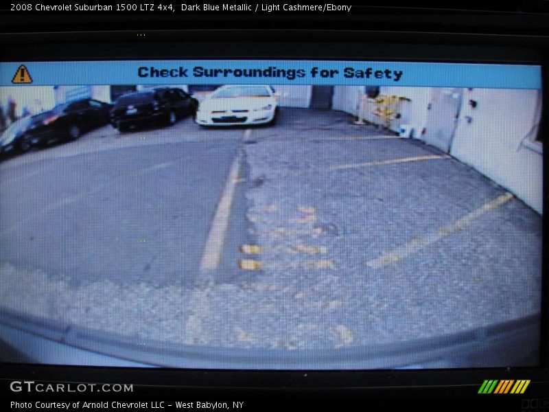 Dark Blue Metallic / Light Cashmere/Ebony 2008 Chevrolet Suburban 1500 LTZ 4x4