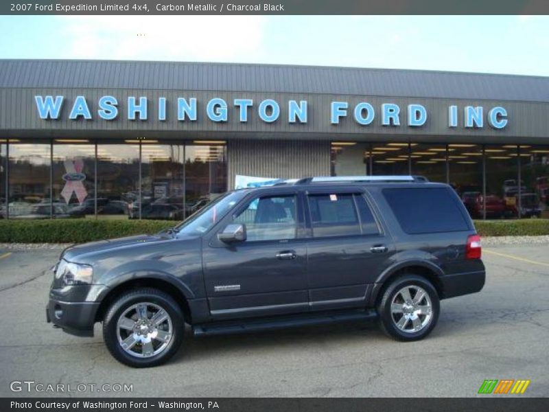 Carbon Metallic / Charcoal Black 2007 Ford Expedition Limited 4x4