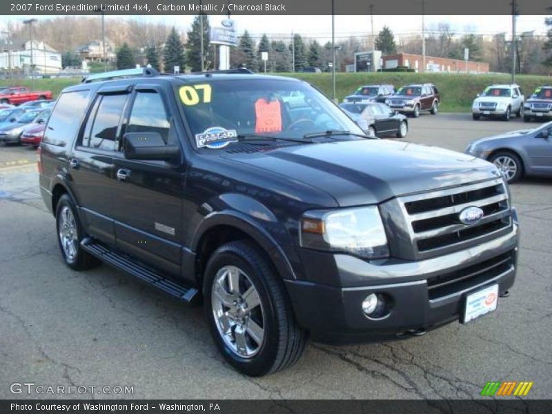 Carbon Metallic / Charcoal Black 2007 Ford Expedition Limited 4x4