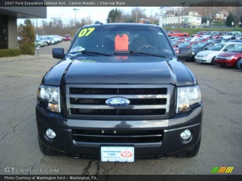 Carbon Metallic / Charcoal Black 2007 Ford Expedition Limited 4x4