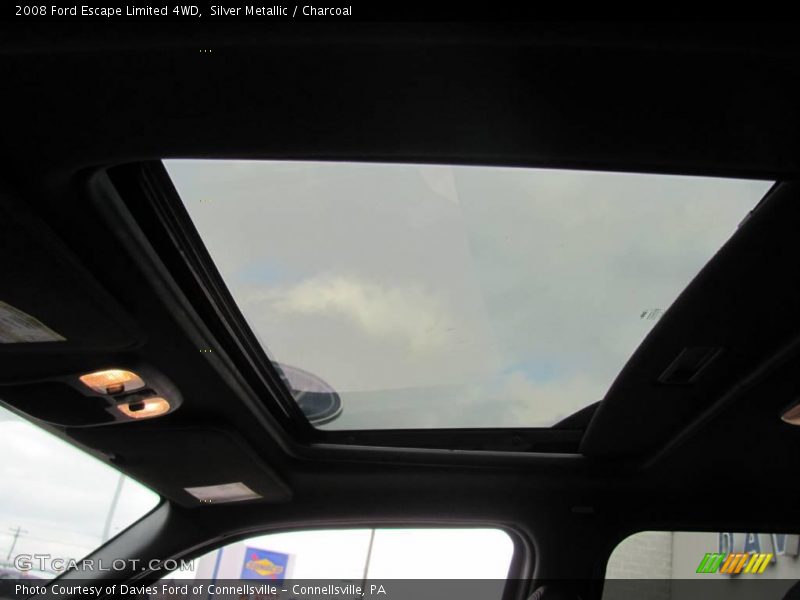 Silver Metallic / Charcoal 2008 Ford Escape Limited 4WD