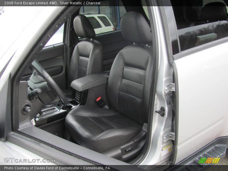 Silver Metallic / Charcoal 2008 Ford Escape Limited 4WD