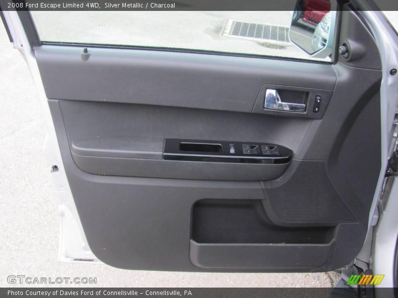 Silver Metallic / Charcoal 2008 Ford Escape Limited 4WD