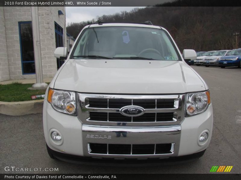 White Suede / Stone 2010 Ford Escape Hybrid Limited 4WD