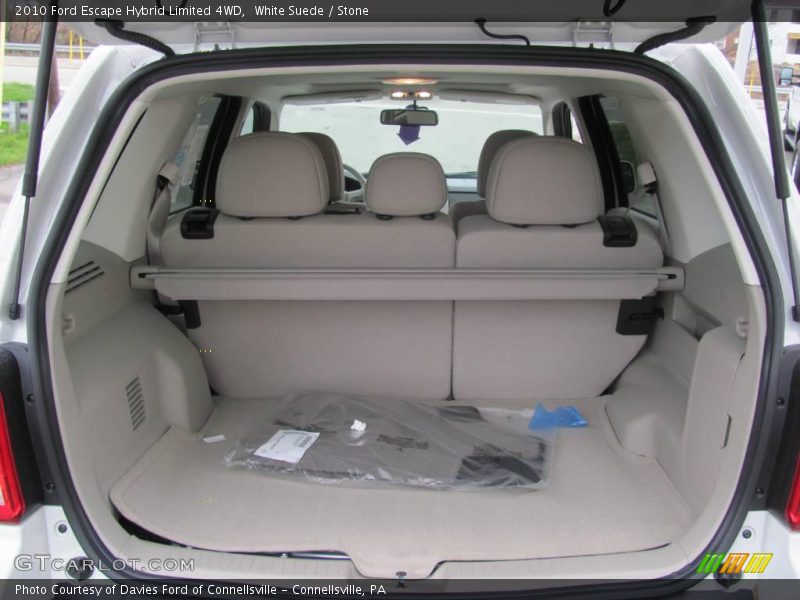 White Suede / Stone 2010 Ford Escape Hybrid Limited 4WD