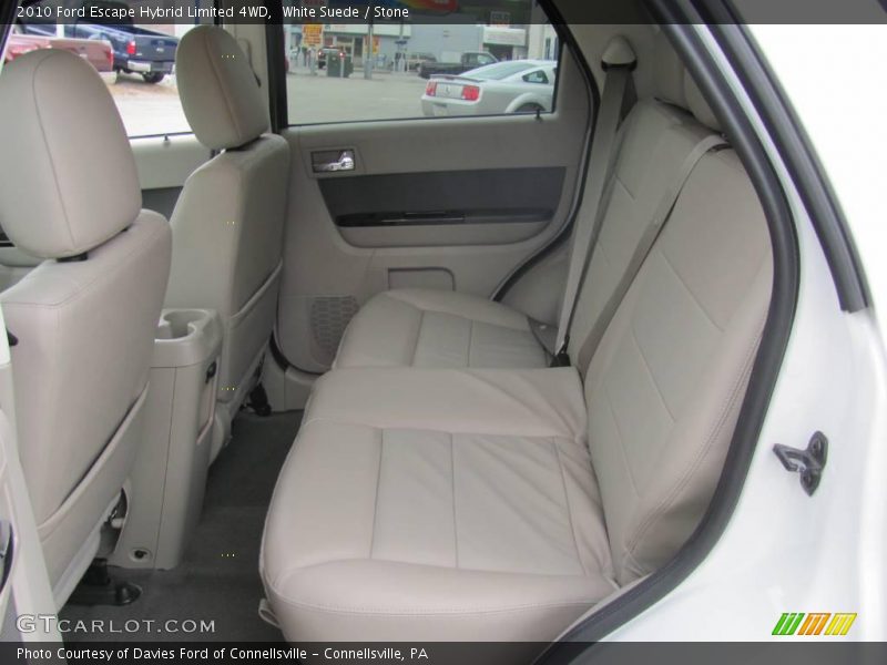 White Suede / Stone 2010 Ford Escape Hybrid Limited 4WD