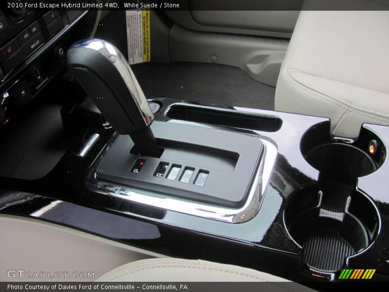 White Suede / Stone 2010 Ford Escape Hybrid Limited 4WD