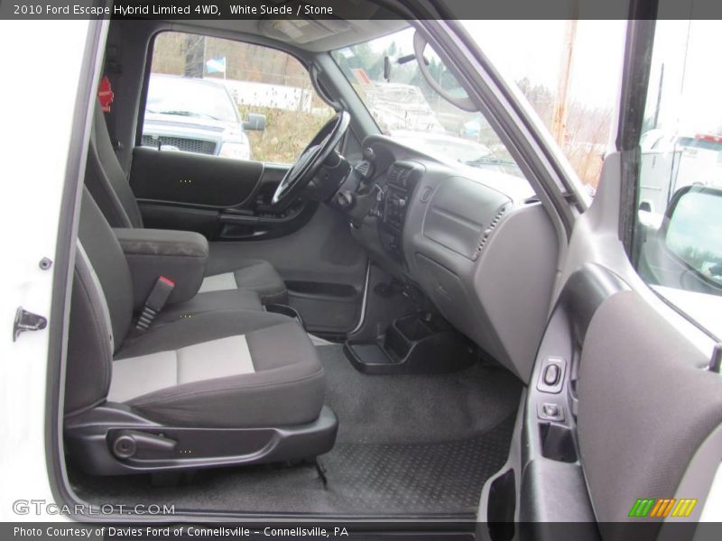 White Suede / Stone 2010 Ford Escape Hybrid Limited 4WD