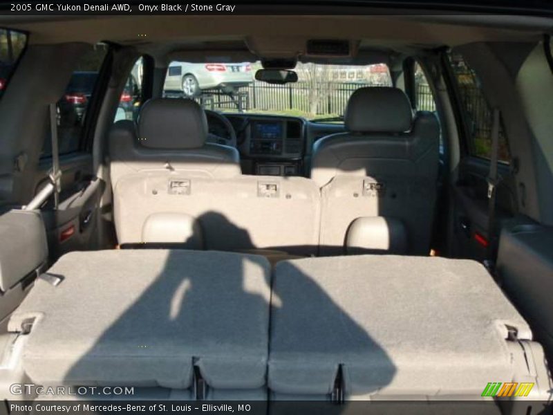 Onyx Black / Stone Gray 2005 GMC Yukon Denali AWD