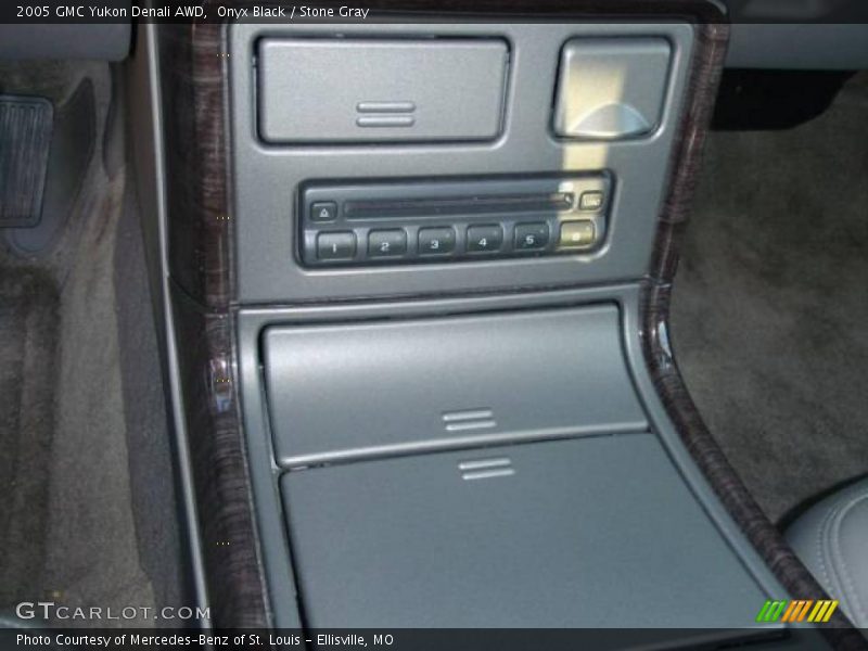 Onyx Black / Stone Gray 2005 GMC Yukon Denali AWD
