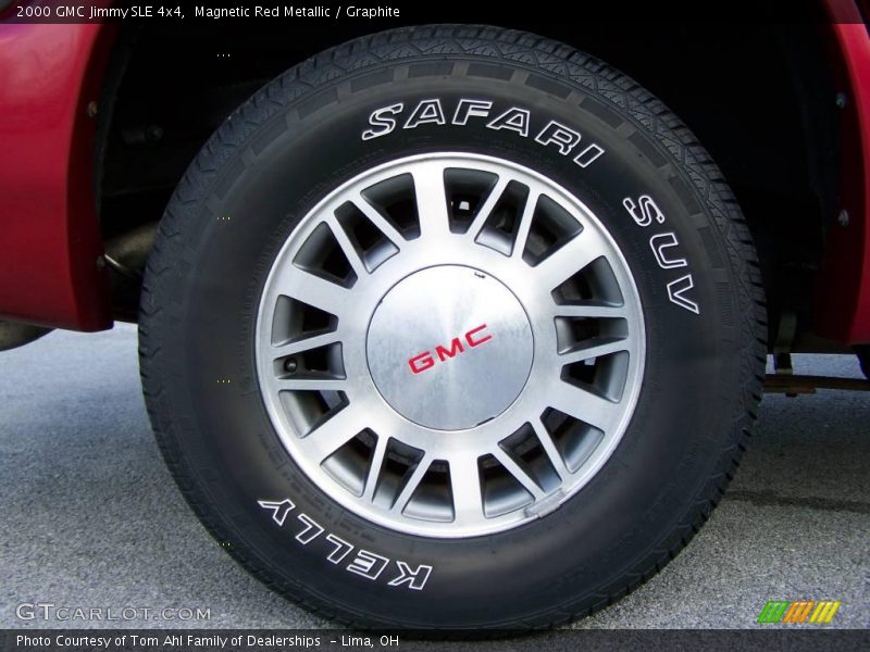 Magnetic Red Metallic / Graphite 2000 GMC Jimmy SLE 4x4