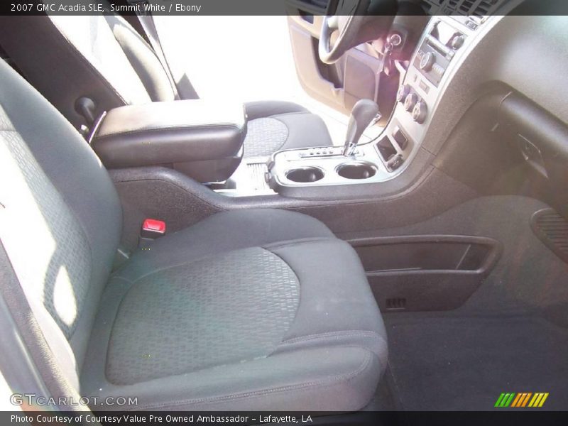 Summit White / Ebony 2007 GMC Acadia SLE