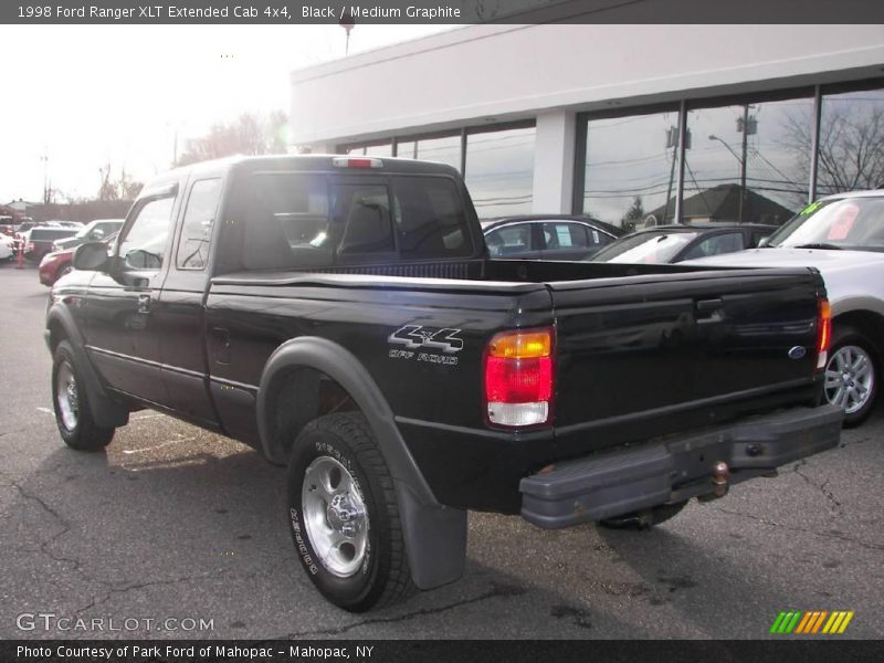 Black / Medium Graphite 1998 Ford Ranger XLT Extended Cab 4x4