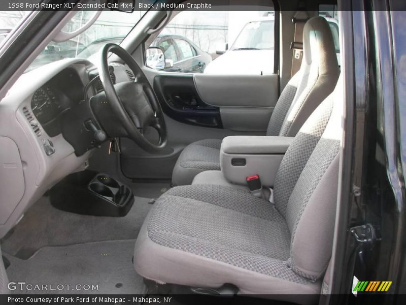 Black / Medium Graphite 1998 Ford Ranger XLT Extended Cab 4x4