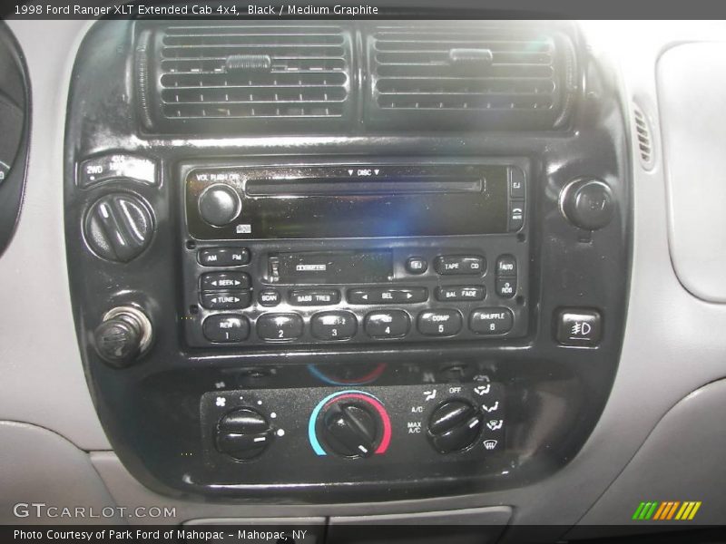 Black / Medium Graphite 1998 Ford Ranger XLT Extended Cab 4x4