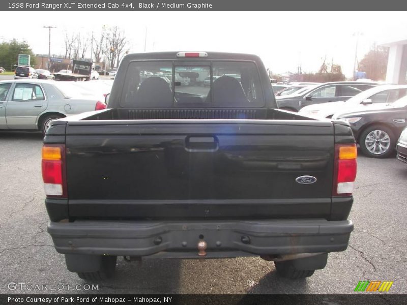Black / Medium Graphite 1998 Ford Ranger XLT Extended Cab 4x4